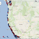 Sea Star Wasting Syndrome Map